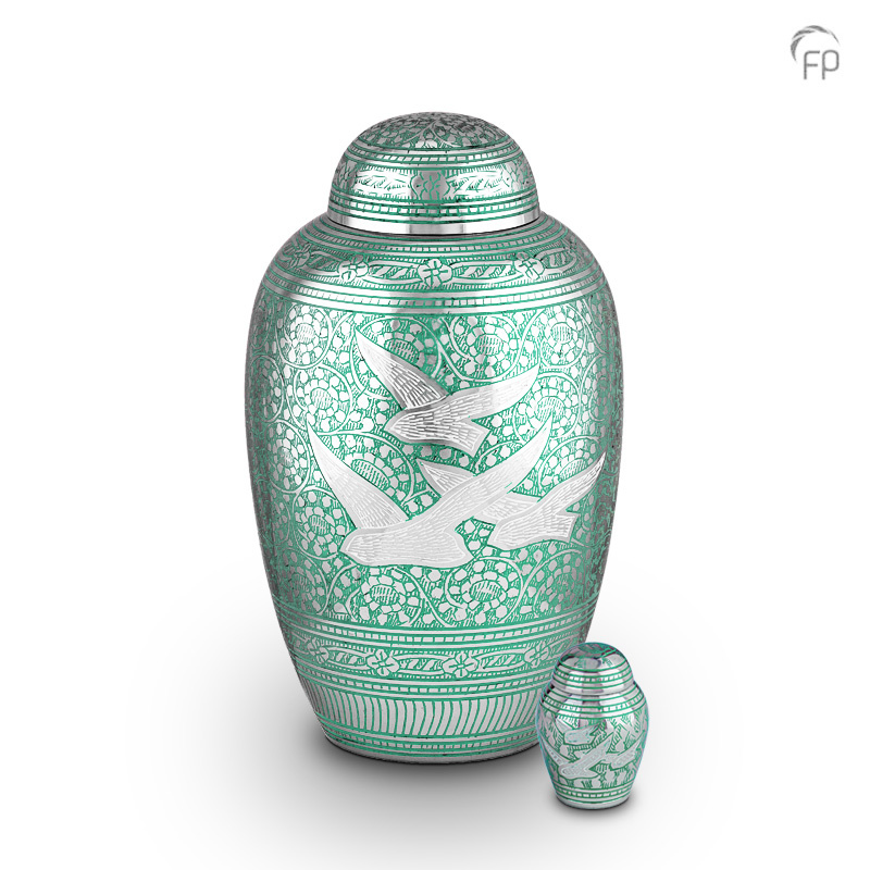 HU 139 Metaal urn