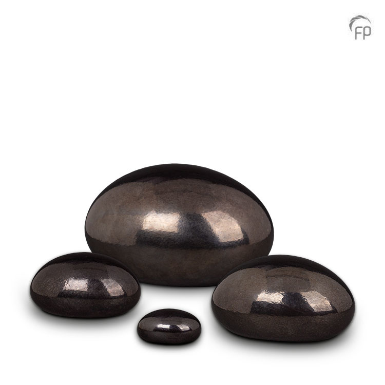 GU 700 S Glazen mini urn Lava stone