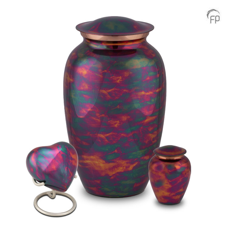 HU 293 K Metaal keepsake Raku
