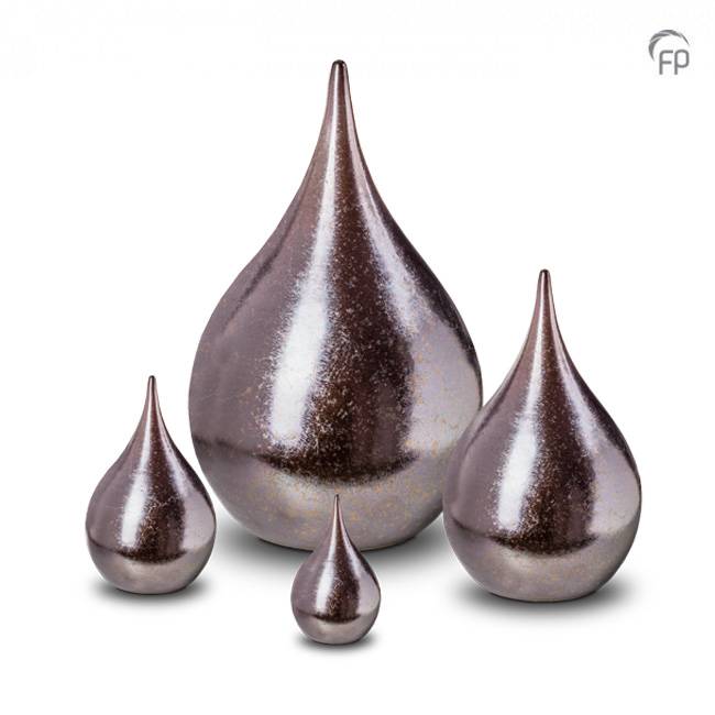 KU 512 S Keramische mini urn teardrop