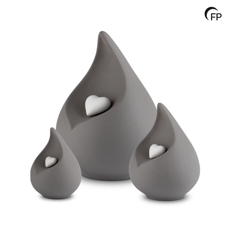 FPU 046 M Porseleinen medium urn Celest