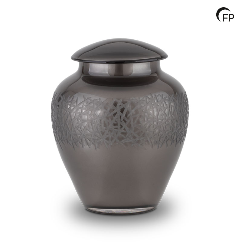 GU 521 Glazen urn Crystal Edge