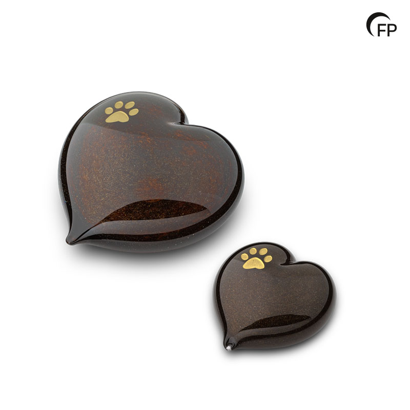 GUP 215 K Glazen dieren keepsake hart