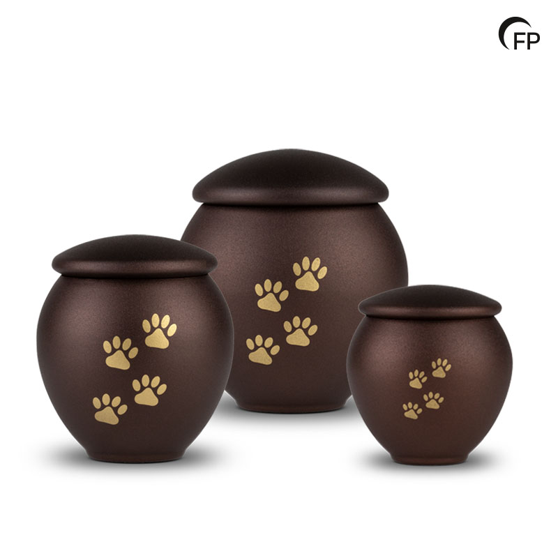 HU 903 M Metaal dierenurn medium - Bronze Memory