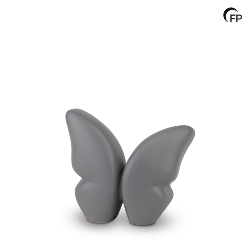 KU 073 S Keramische mini urn Butterfly