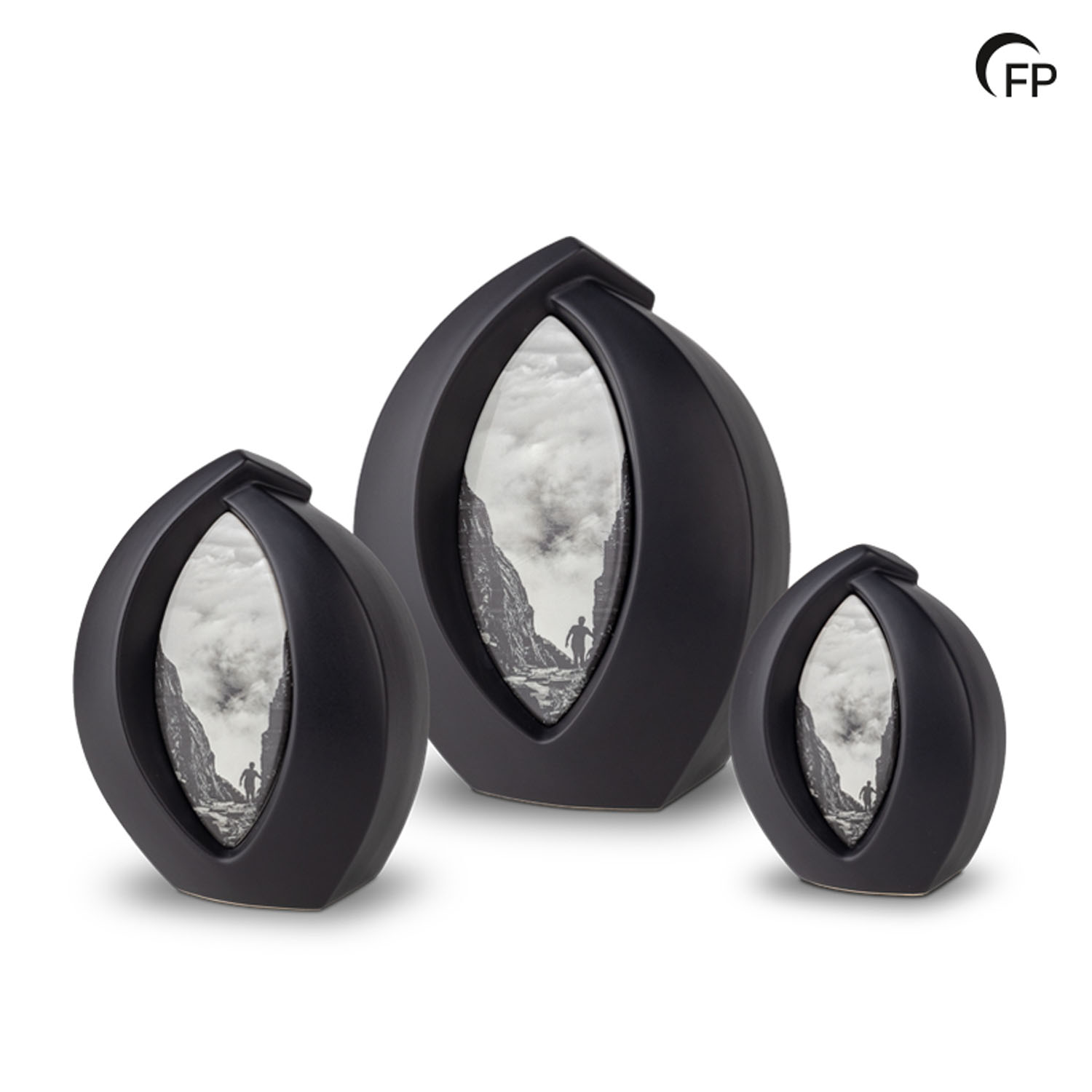 KU 110 Keramische urn Forever Framed