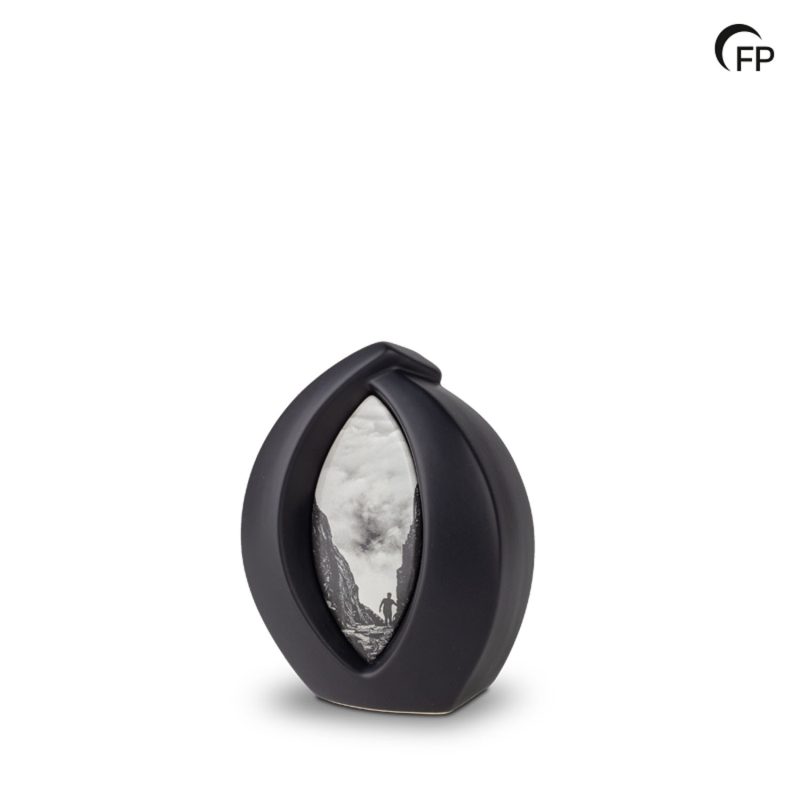 KU 110 S Keramische mini urn Forever Framed