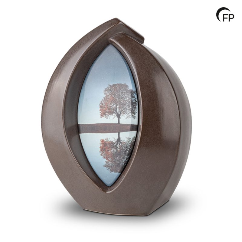 KU 112 Keramische urn Forever Framed