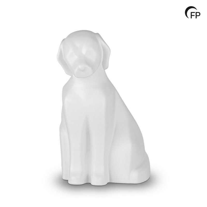 KU 172 Keramische dierenurn Hond mat